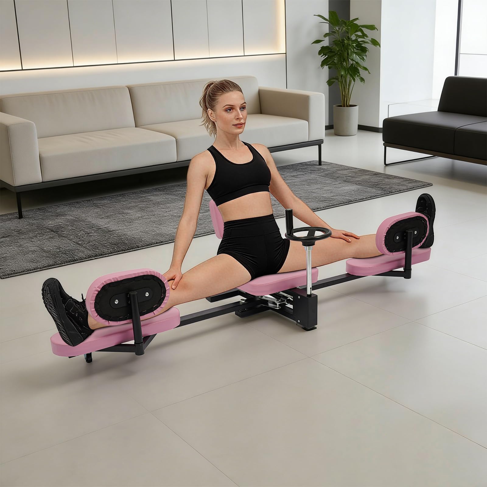 Spagat-Trainer Beinspreizer, Professioneller Bein-Spreizer für Yoga, Ballett, Kampfsport, Fitness – Mechanische Spagat-Maschine zur Dehnung über 200°