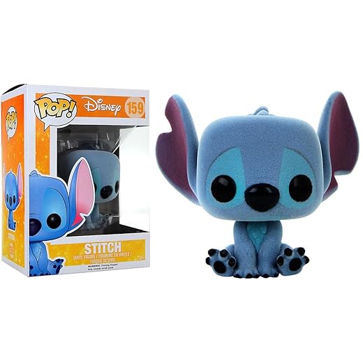 En Oferta Funko Disney Lilo &Amp; Stitch Pop! Flocked Stitch Vinyl Figure Hot Topic Exclusive