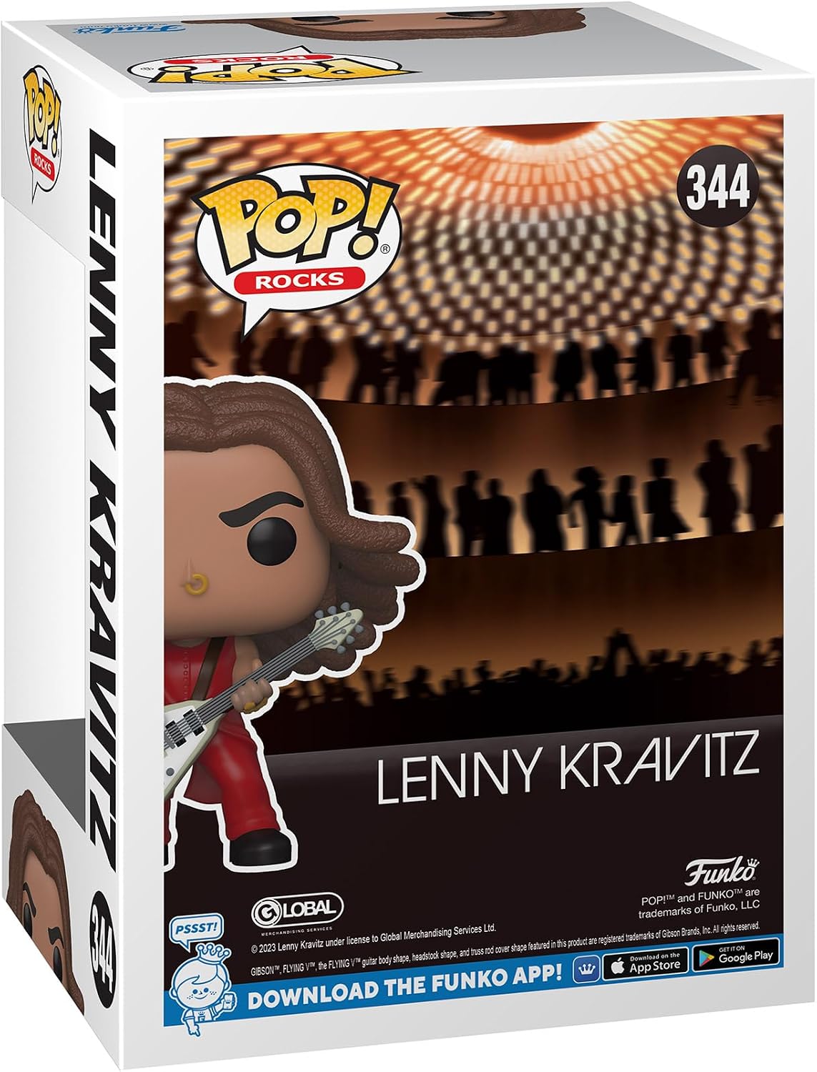 Funko POP! Rocks: Lenny Kravitz, Collectable Vinyl Figure, Gift Idea, Official Merchandise, Toys for Kids & Adults - Image 3