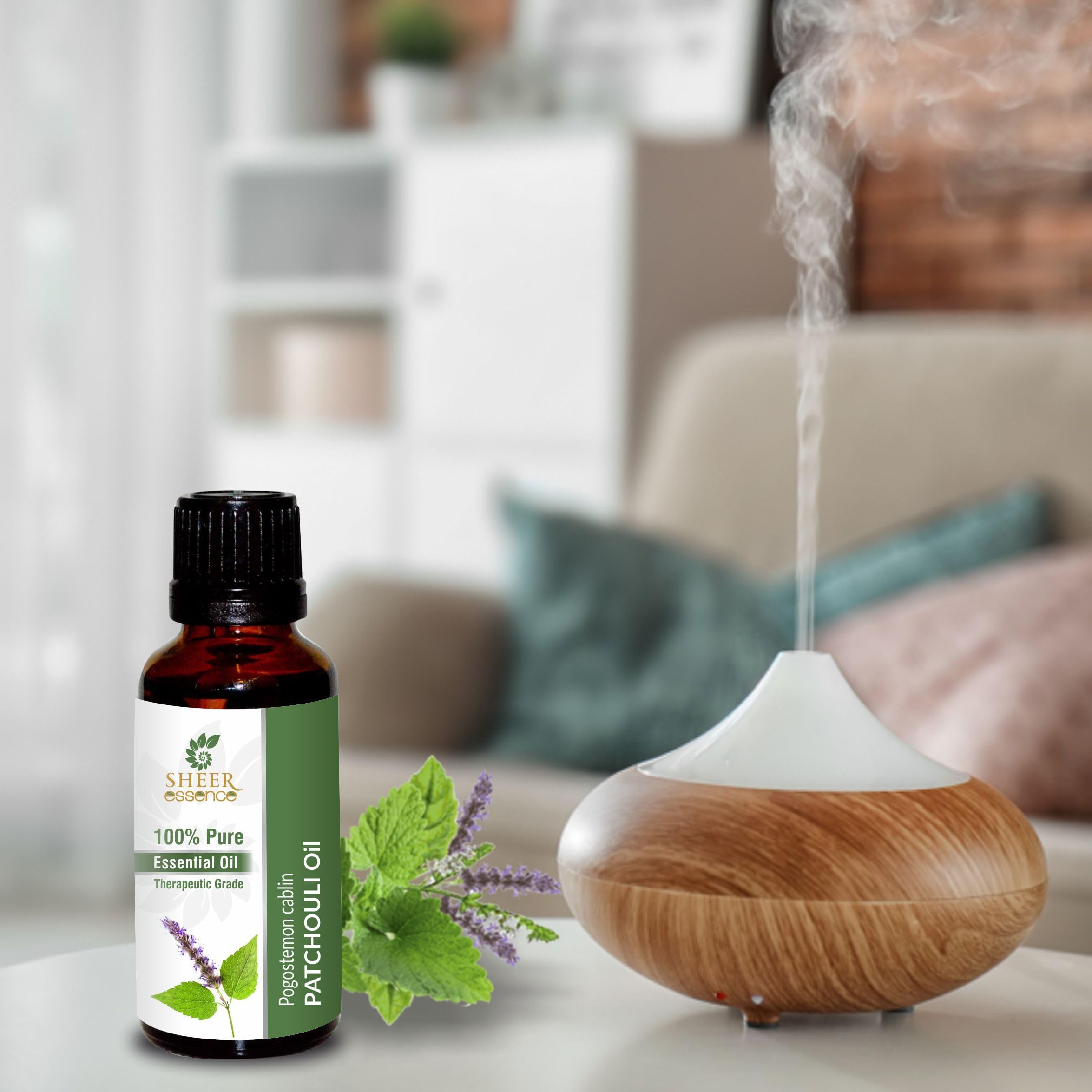 Amazon.com: Patchouli Oil -(Pogostemon Cablin)- 精油100% 純天然未