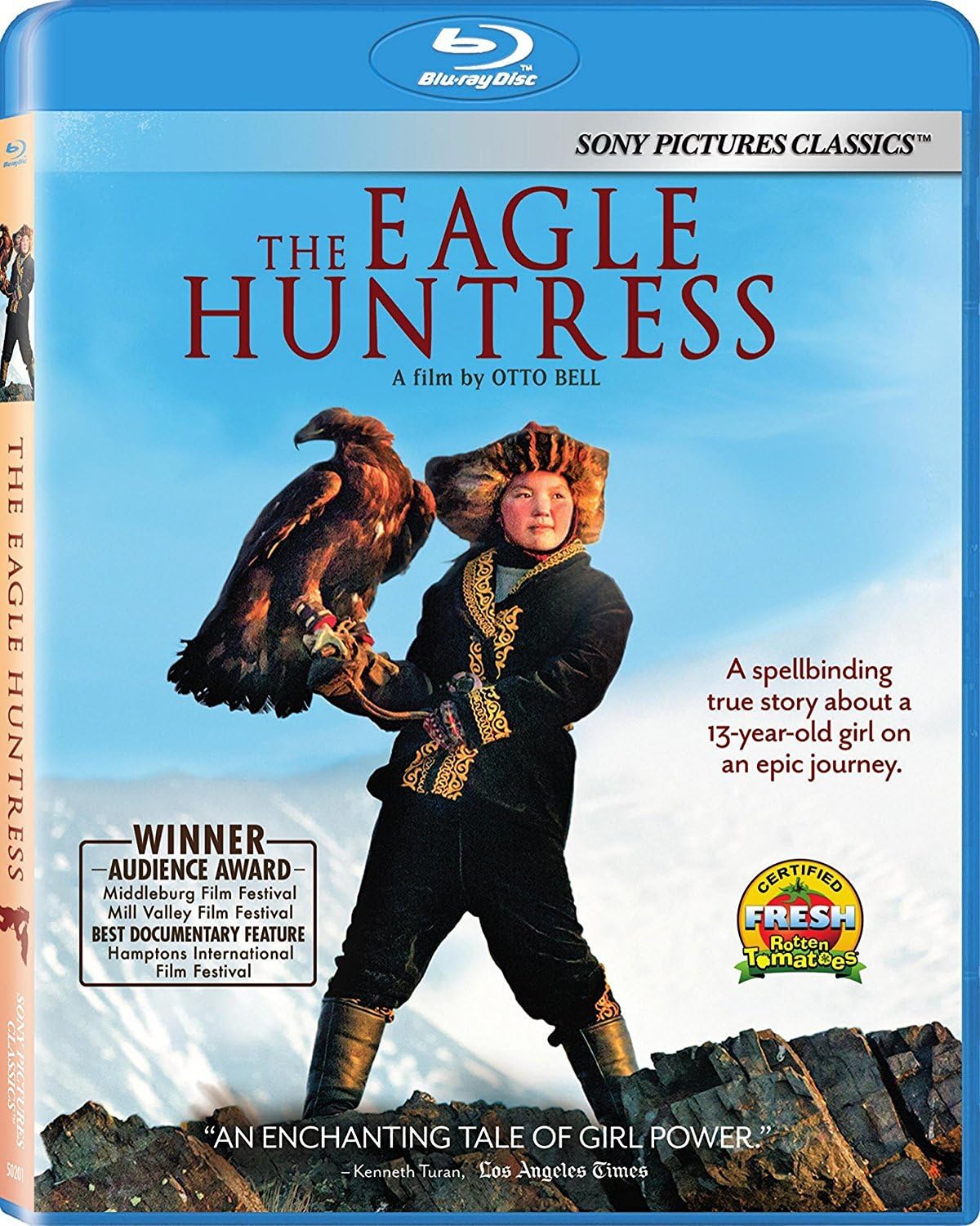 The Eagle Huntress Blu-ray Importación USA Calidad Audiovisual Premium