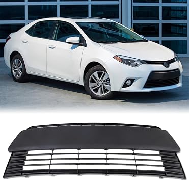 Front Bumper Lower Hood Grille For 2014 2015 2016 Toyota Corolla LE CE