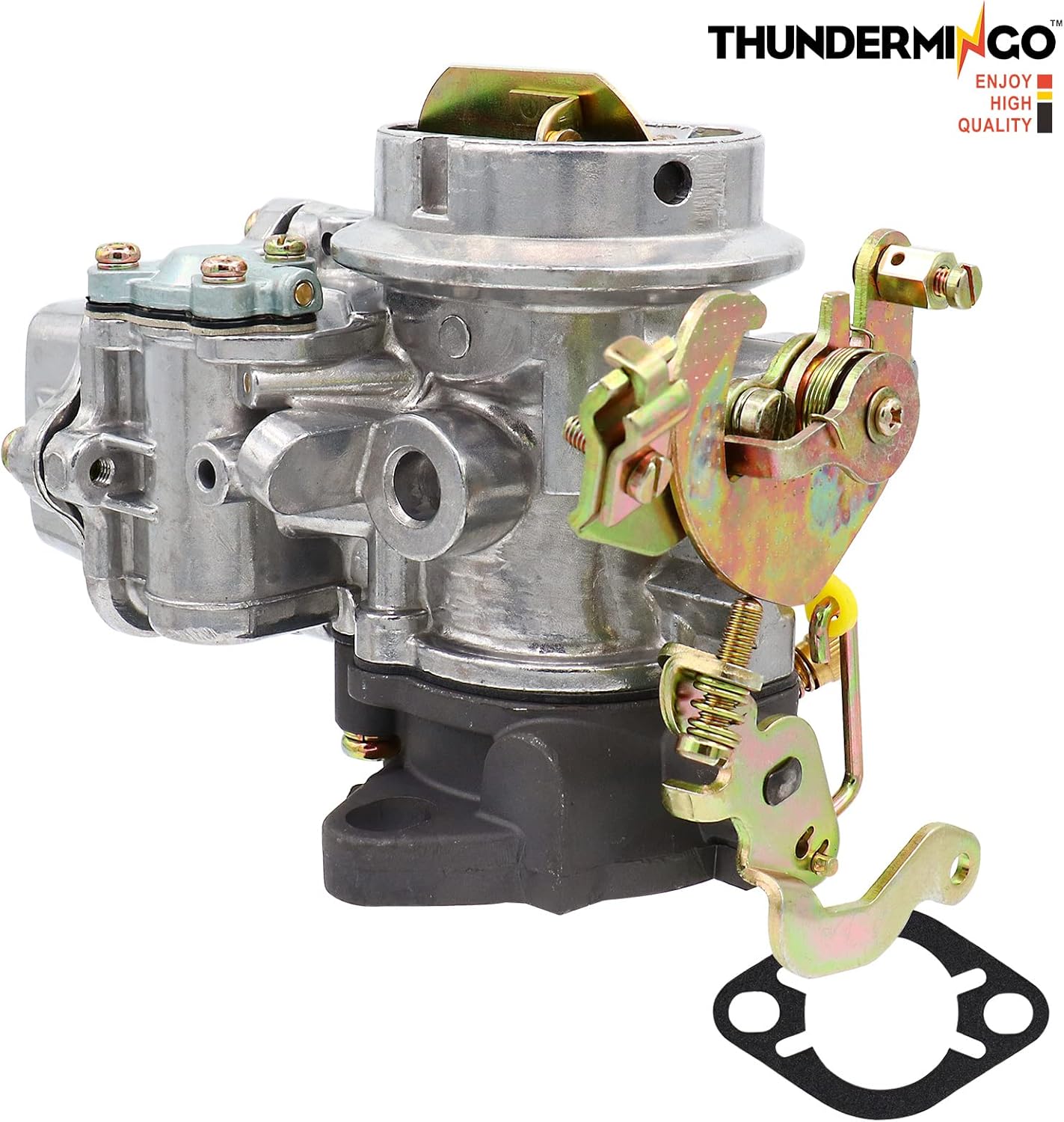 New1 Barrel Carburetor For Ford 1957 1960 1962 144 170 200 223 inline 6CYL 4CYL Engine Replace 1904 Holley Carb 1959 F100 with Manual Choke