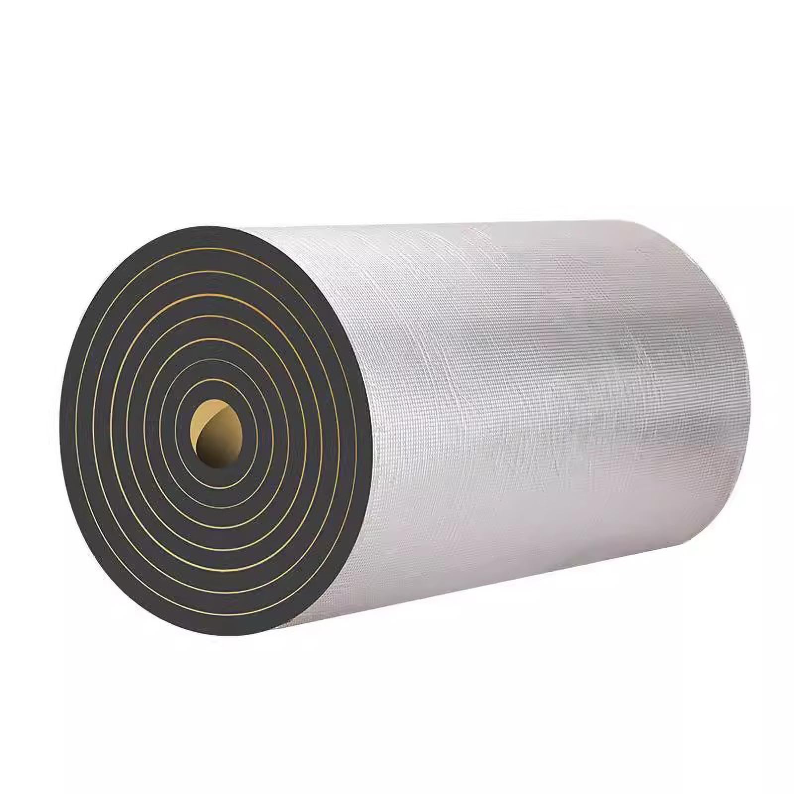 Foglio Di Scudo Termico In Alluminio Spessore 5/10/20mm Rotolo Isolante Termico Autoadesivi Isolante Termico Rotolo Termico Tappetini Fonoassorbenti Prova Di Umidità E Di Fu(Size:1*10m Thickness 10mm)