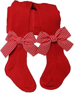 red infant tights