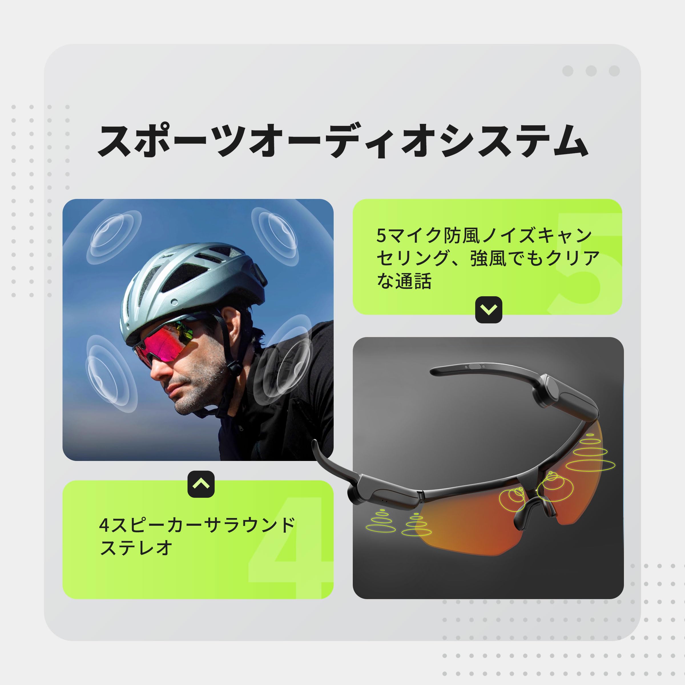 Ranger - Sportbrille mit KI-Kamera, intelligente AI - Sportsonnenbrille mit IA