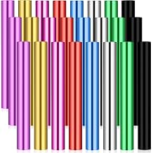 Sratte 24 Pcs Relay Baton Aluminum Field Race Track Baton for Track and Field Students Office Outdoor Running Practice Athlete Equipment