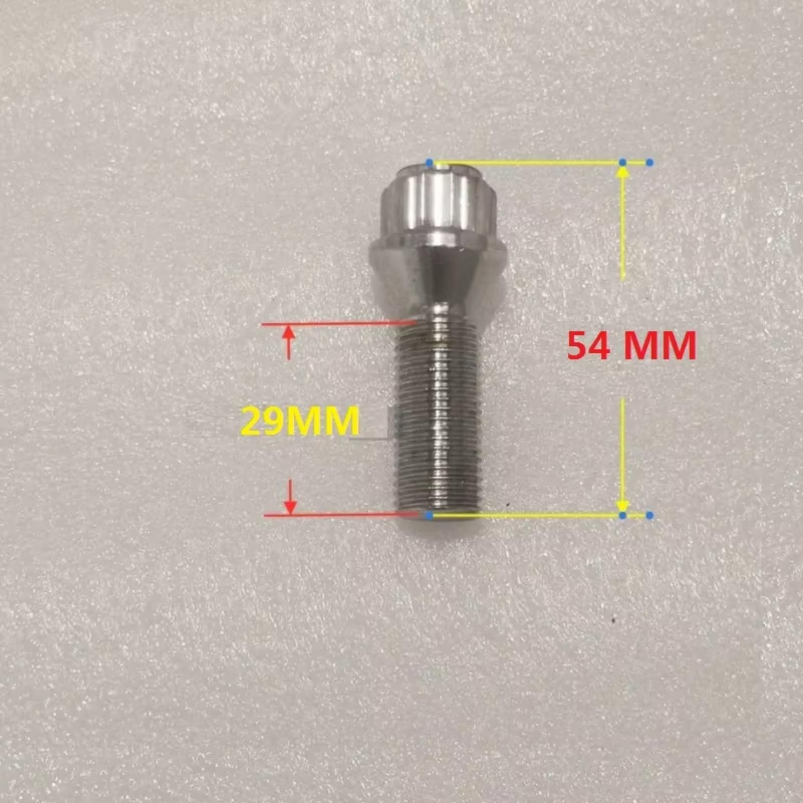 Compatibile Con 1 SET M14x1.5 Bullone Di Bloccaggio Ruota Pneumatici Viti Dado Bullone Ruota Dado Chiave Adattatore Bulloni Pneumatici Per Auto Vite Pneumatico Bullone Dado Ruota Bulloni Cerchio