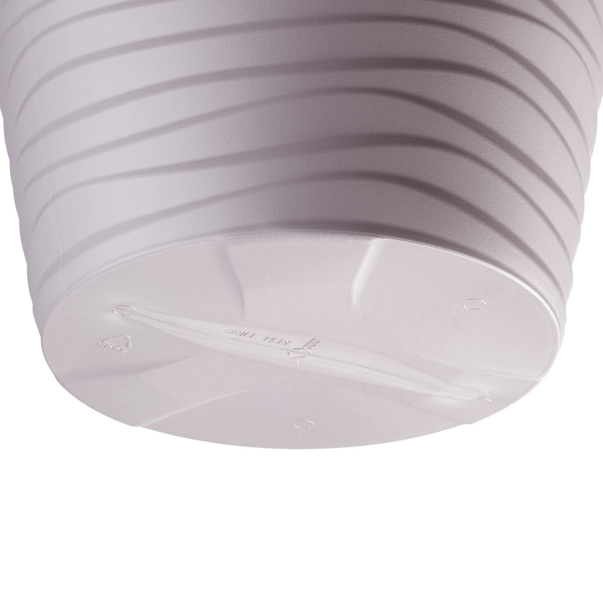 KADAX Pot de Fleurs Haut pour Intérieur et Extérieur, Jardinière avec Grande Taille et Conception Résistante aux Intempéries, Grand Bac à Fleur (Beige, 40 cm)
