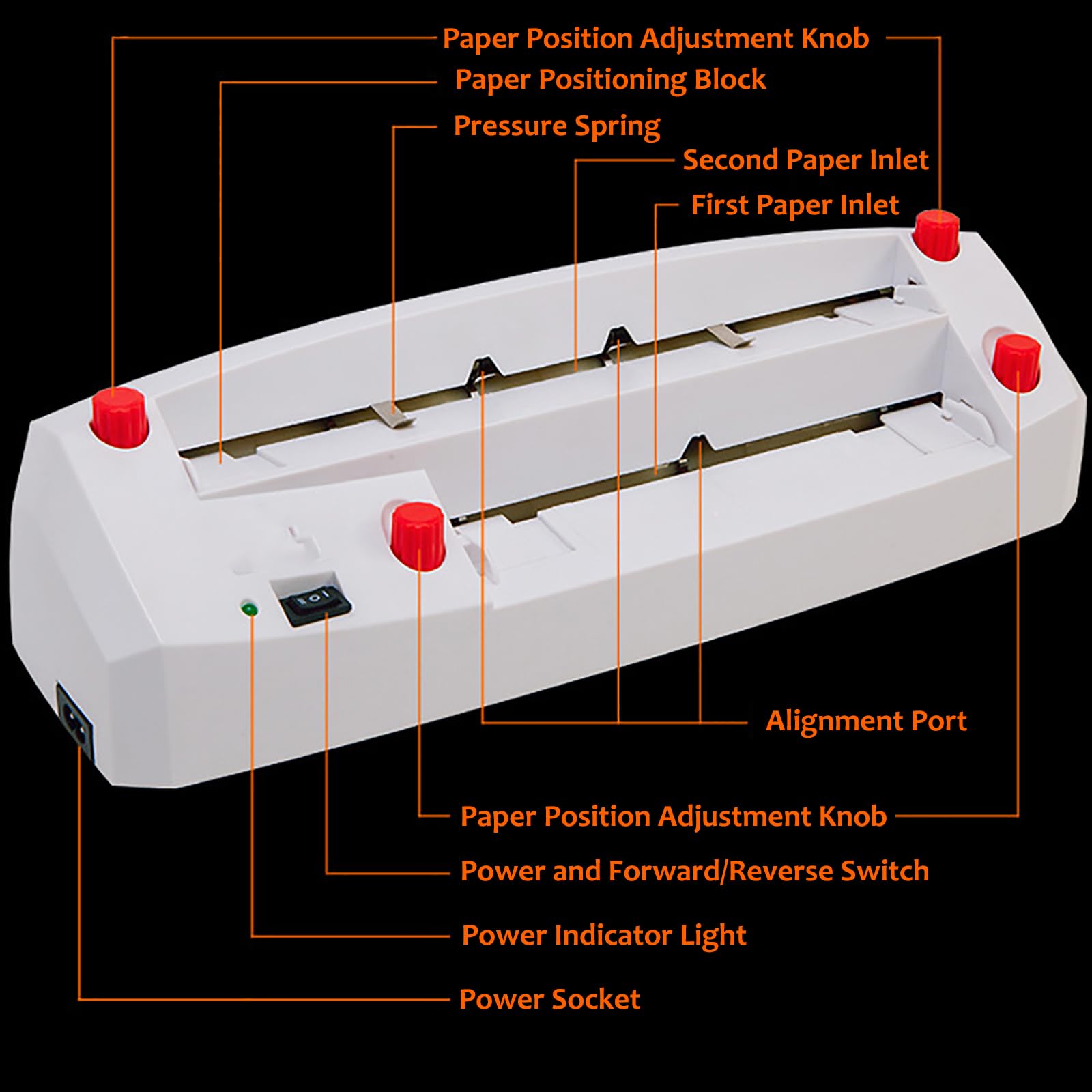 Automatischer Visitenkarten-Schneidemaschine, elektrischer A4-Kartenschneider für Papiergrößen (195–212) x 297 mm, verstellbare Positionierplatte 1–18 mm, ideal für Druckereien und Büros