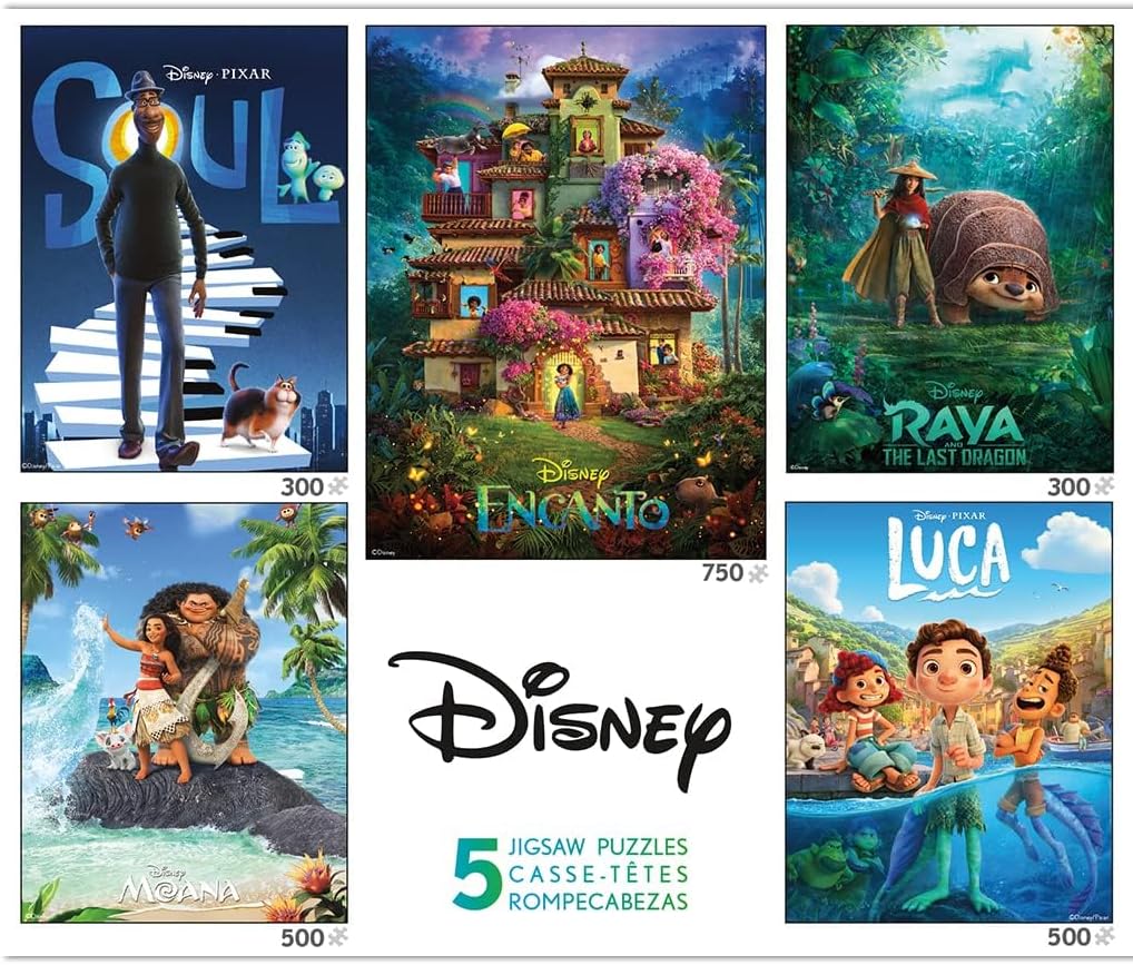 Ceaco - 5 in 1 Multipack – Disney Movie Posters – Encanto