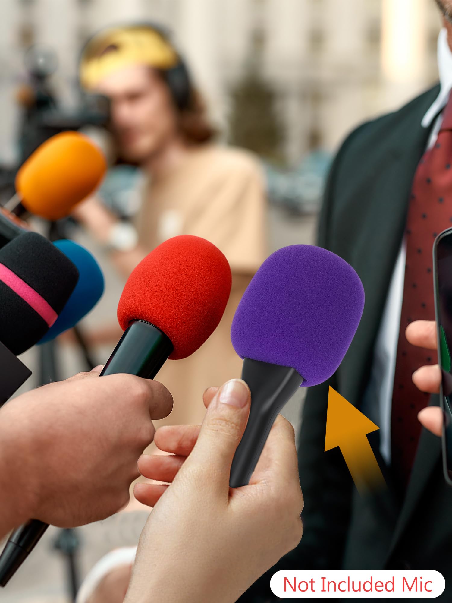 YOUSHARES Poignée DJI - Adaptateur Interview GO sans Fil pour Rode Wireless GO II, Support Cravate pour DJI Mic 2, Rode Wireless Me/Pro