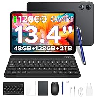 P13 Tablet 13.4 Pollici 2.4K Tablet Android 16 120Hz, 48GB+128GB/2TB TF,FHD,12000mAh/18W,Octa