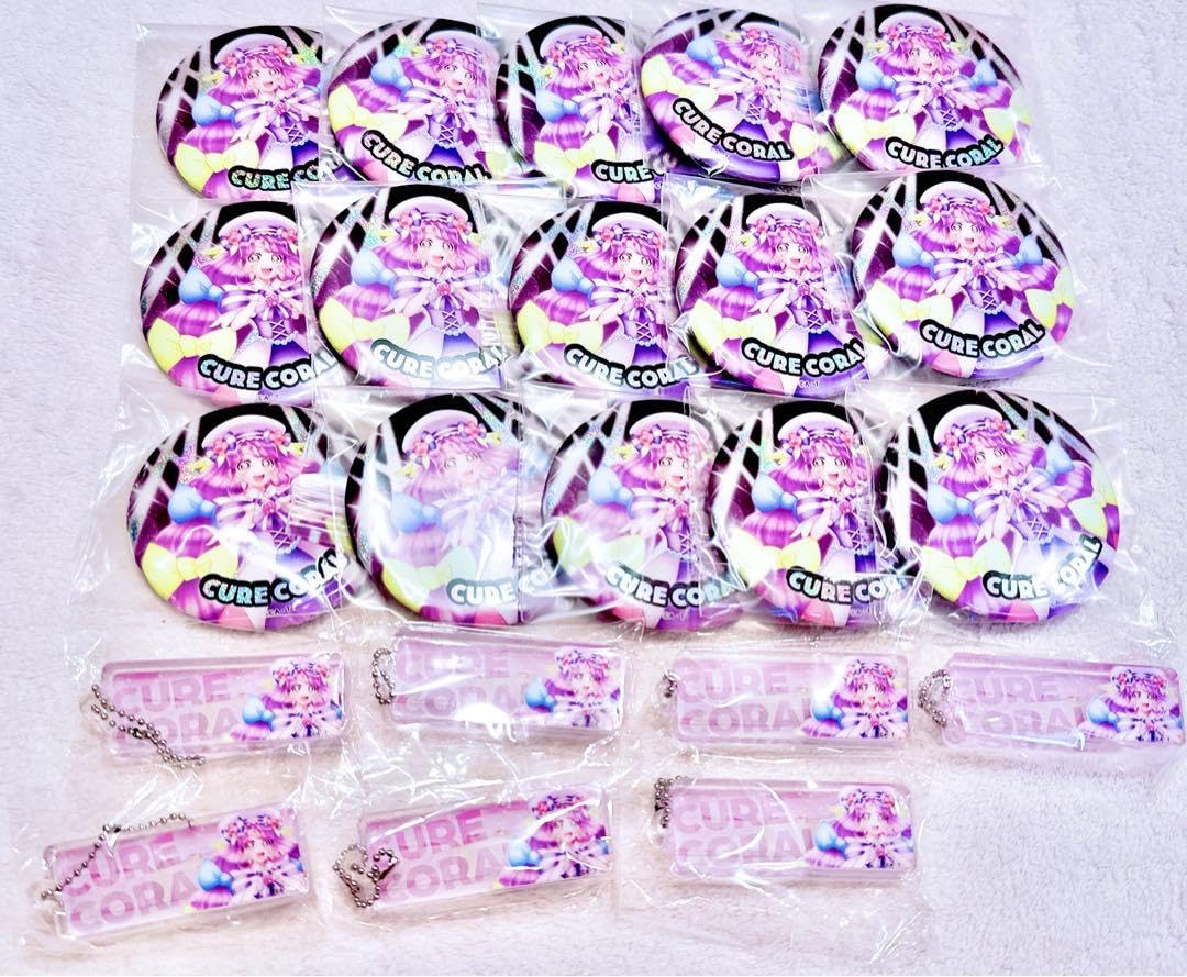 全プリキュア LIVE アクリルブロックキーホルダー 4点セット ① 全プリキュア LIVE アクリルブロックキーホルダー 4点セット ①