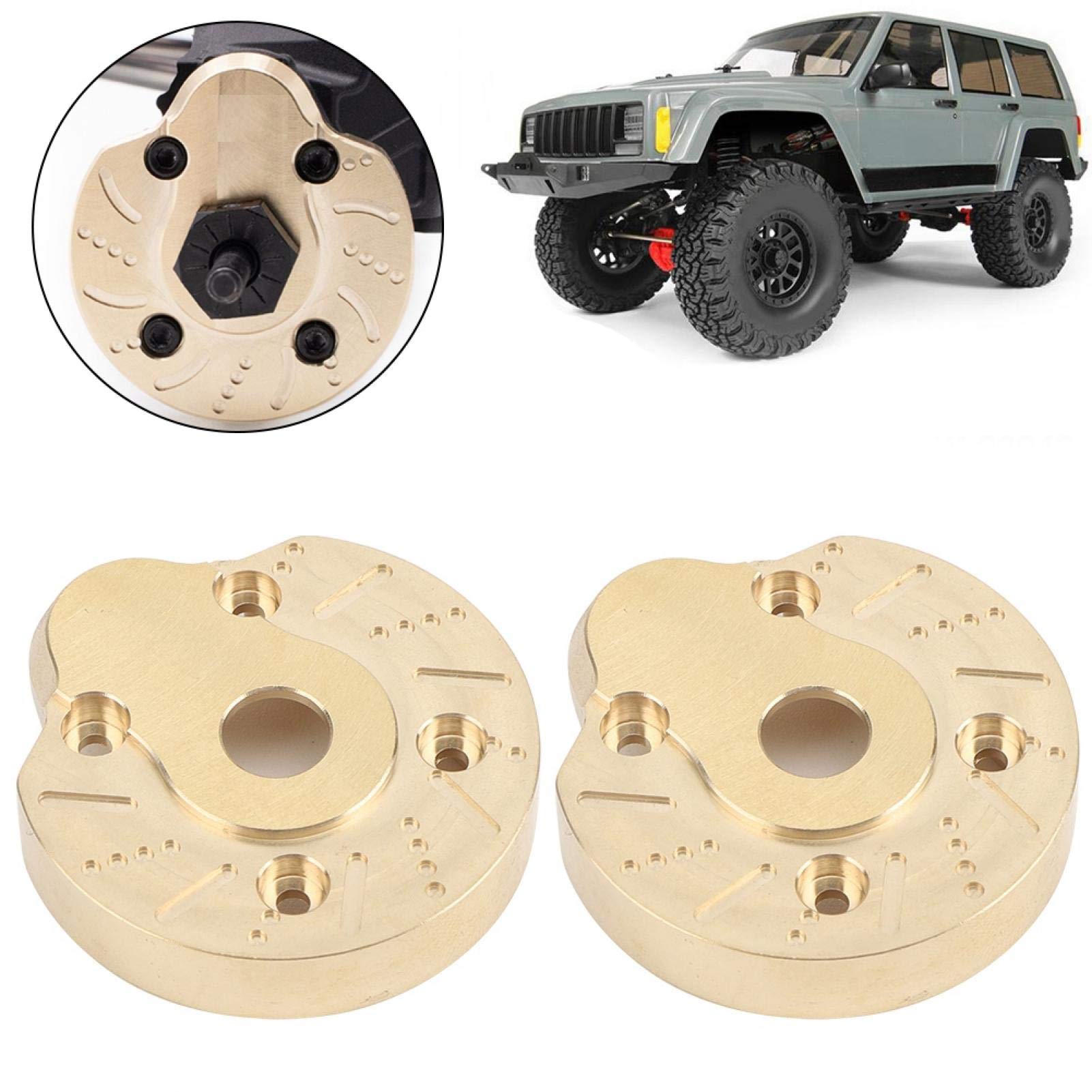 Amazon.co.jp: 2個の真ちゅう製ヘビーウェイトRCクローラー