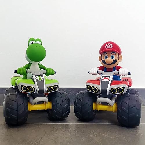 Miniatura 6 de Carrera RC Nintendo Mario Kart 2.4 GHz Radio Control Remoto Vehículo de Coche de Juguete - Yoshi Quad