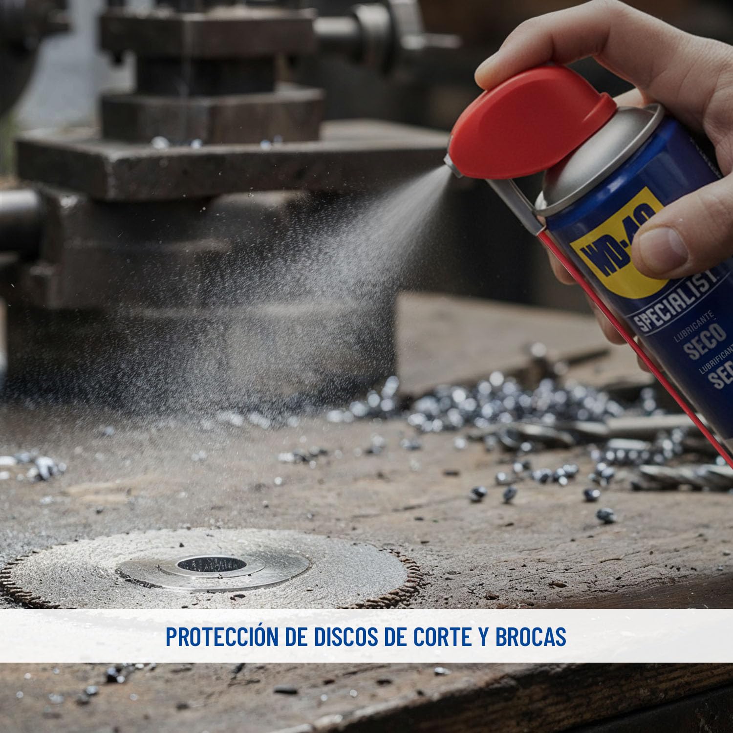 WD-40 Lubricante Seco Spray 400 ml — Sin PTFE