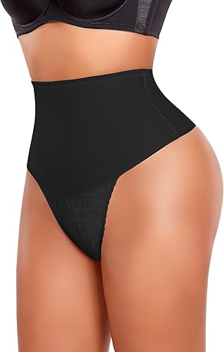 Tanga moldeadora para mujer, control de abdomen, sin costuras, cintura alta, moldeador de cuerpo, ropa interior