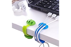 3-Pack Multipurpose Weighted Cable Organizer