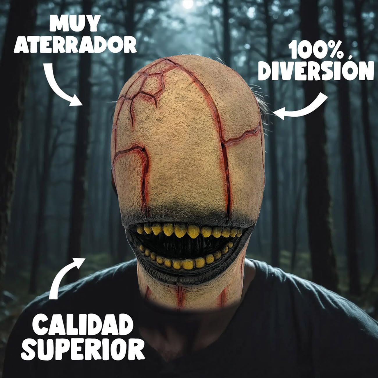 Latex Mask® Máscara Jigsaw De Halloween Para Adultos, Látex Resistente