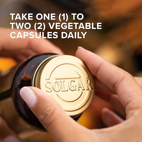 Miniatura 4 de Solgar Tart Cherry 1000 mg, 90 cápsulas vegetales (paquete de 2) – Antioxidante con quercetina, ácido clorogénico y compuestos antocianinas – Sin