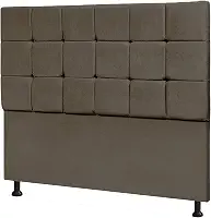 Cabeceira De Cama Box Art Espanha - Casal 140cm X 130cm Marrom