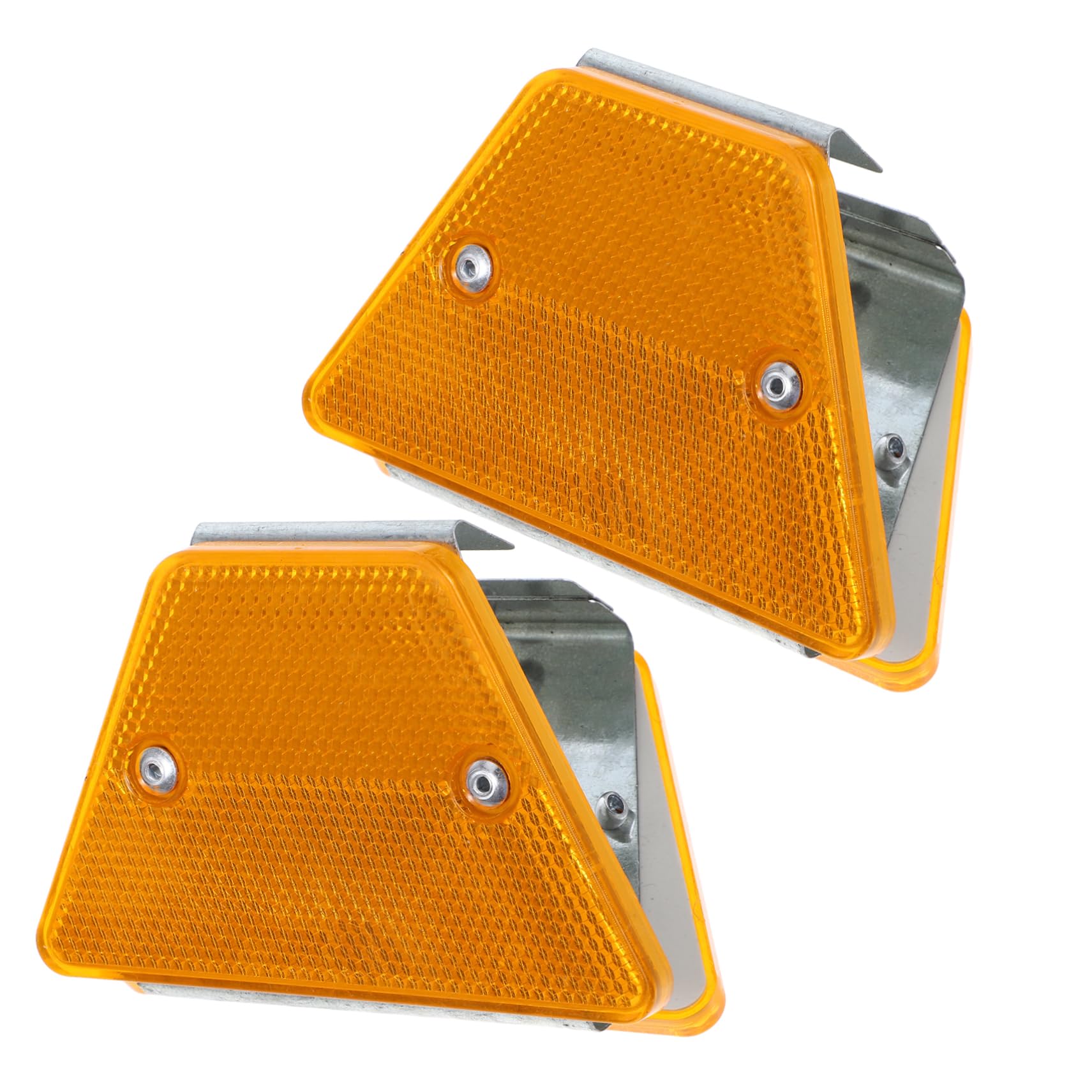 ULTECHNOVO 6piezas Marcadores Reflectantes De Carretera Delineadores De Seguridad Para Pavimento Instalación Sencilla Diseño Elegante y Alta Visibilidad Adecuados Para Entradas y Vías