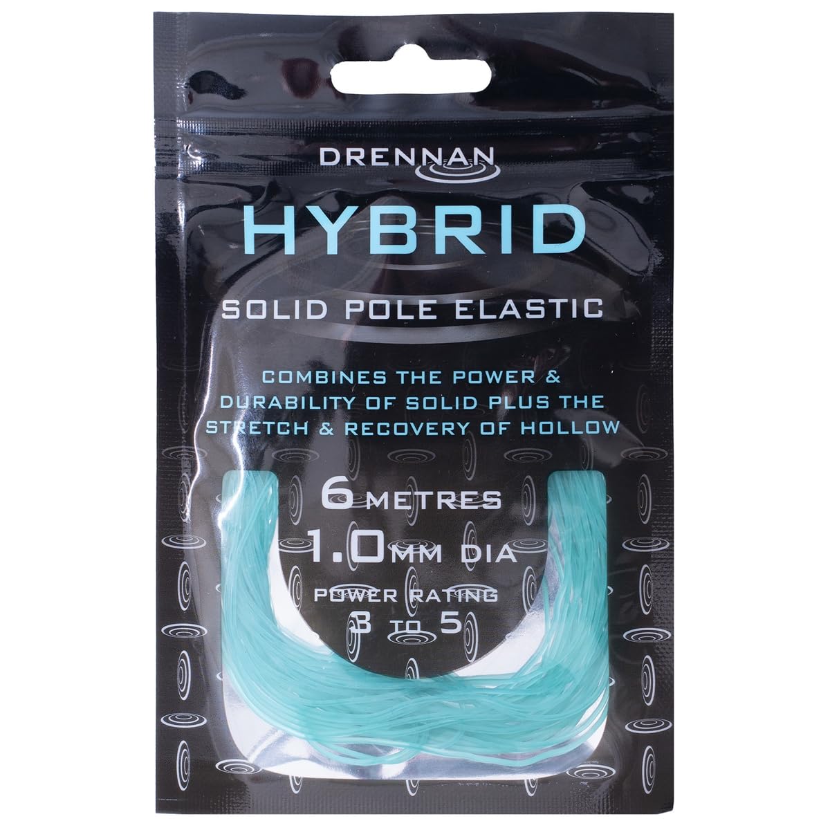 Drennan Hybrid Elastic (1.0mm Aqua)