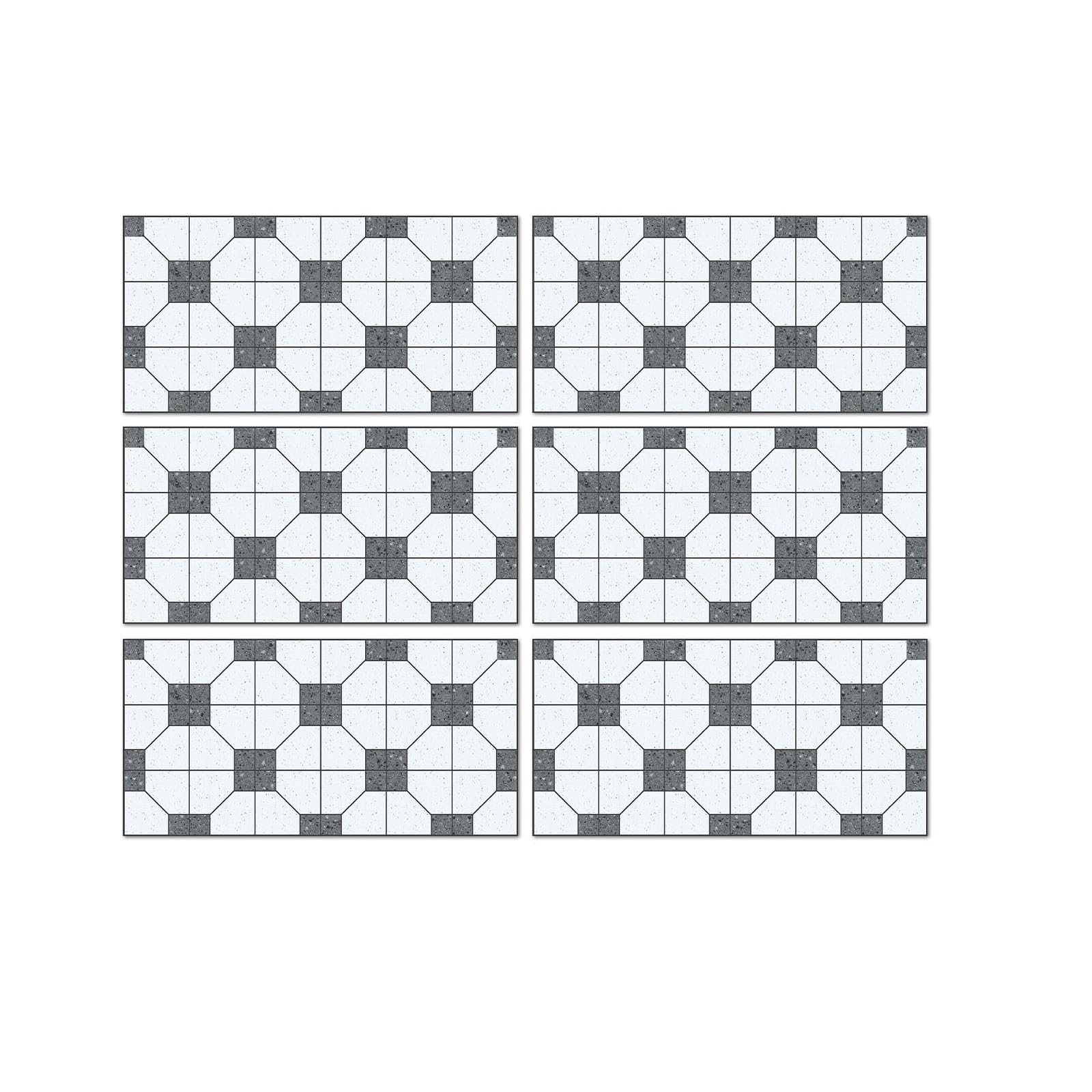 CYWDHFO Marble Tile Pvc Wall Stickers Kitchen Bedroom Wallpaper