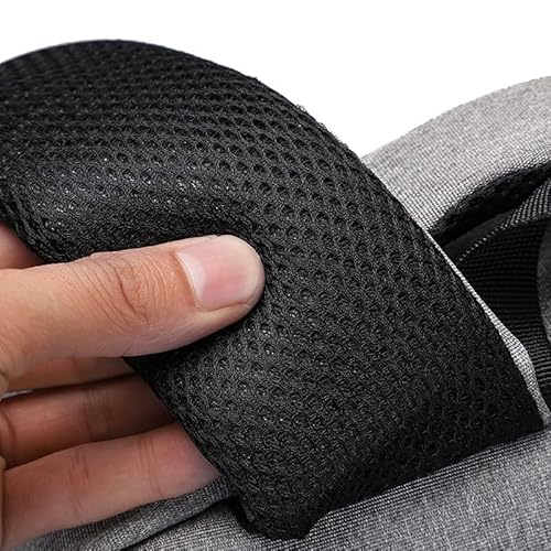 Flex Value Waterproof Backpack Business School Laptop Backpack, School Rucksack Gifts For Men And Women, Fits 15.6 Inch Laptop-Large Lightweight College Business Travel Bag. (Grey) - 8