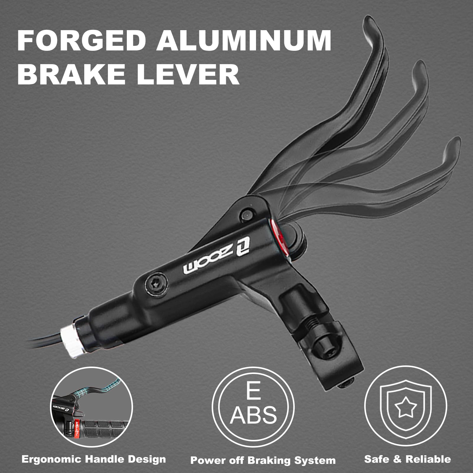 Amazon.co.jp: ZOOM EBike 油圧ディスクブレーキセット:HB-876E