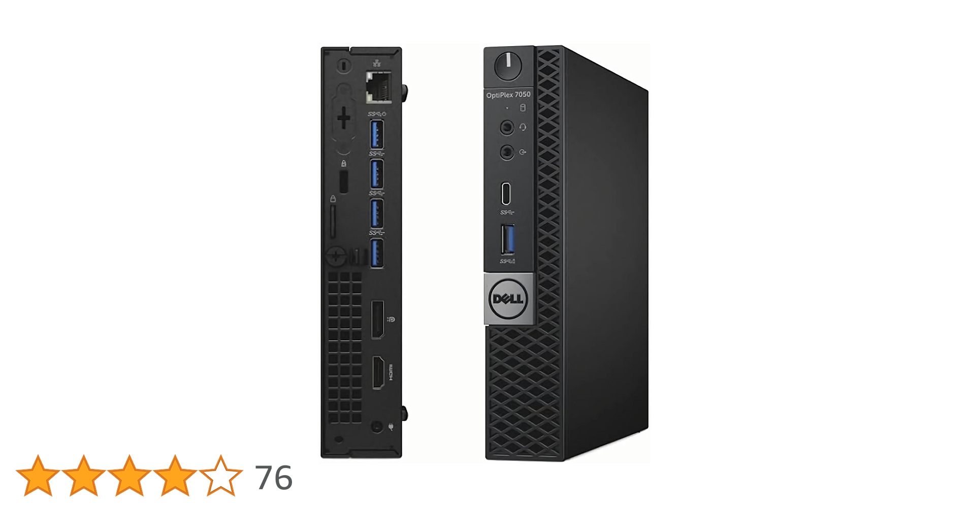 Dell OptiPlex 7050 Micro Form Factor Desktop Computer, Intel