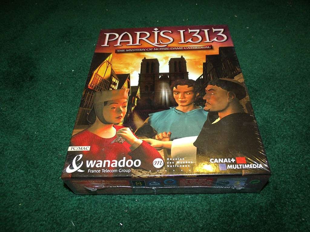 PARIS 1313:mystery of notre dame cathedral (pc cd rom)