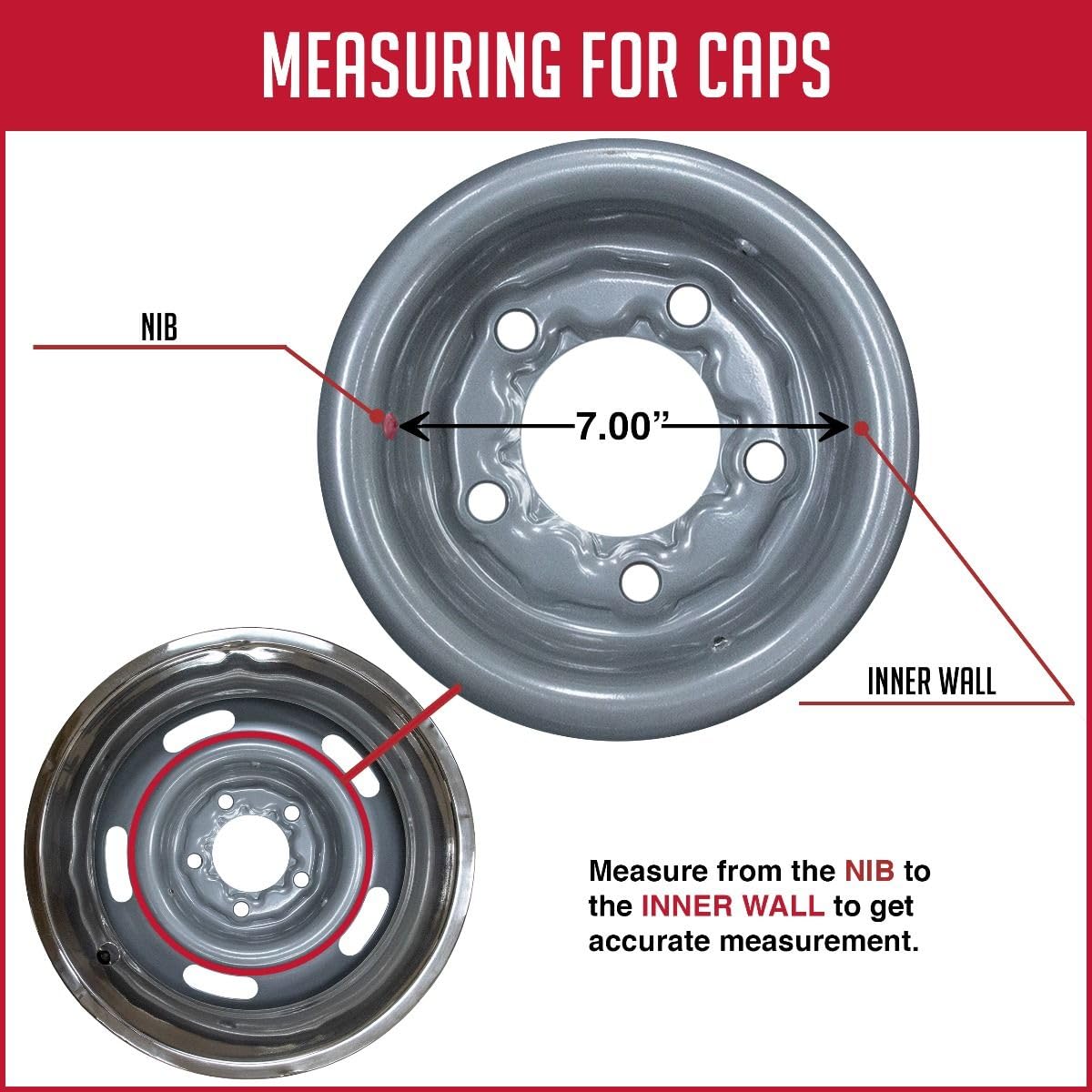 Wheel Accessories Parts 1 Pc Chrome Steel Ralley Disc Brake