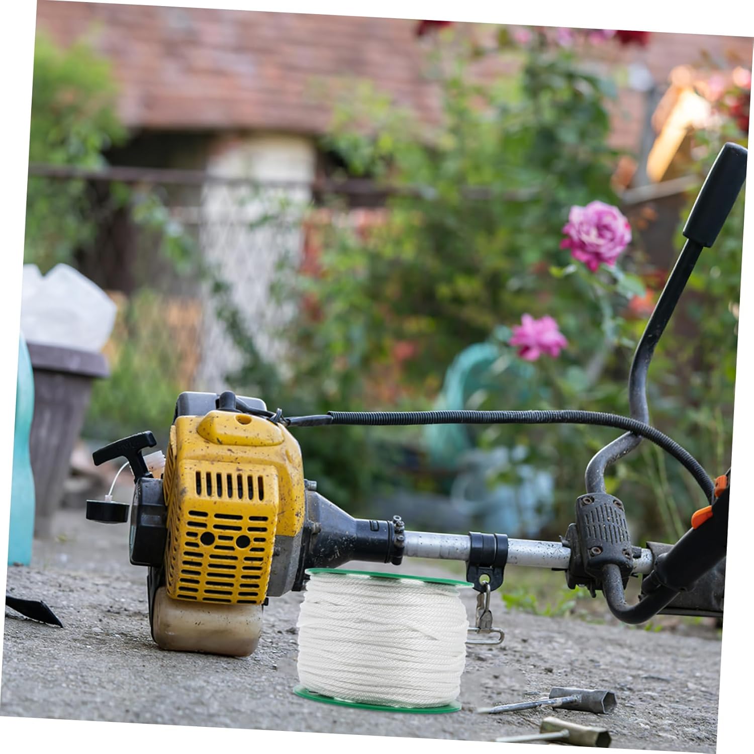 Replacement Pull Start Cord for Lawn Mower and Chainsaw Durable Recoil Rope for Easy Engine Start Lightweight and Compact Design for Portable Use