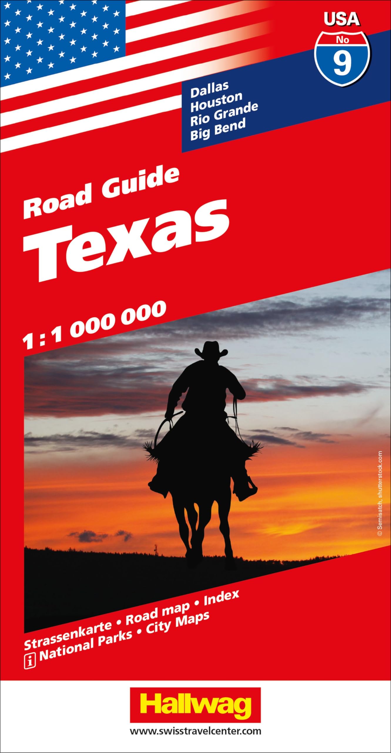 Texas (9): Mit Dallas, Houston, Rio Grande, Big Bend. Inkl. Stadtpläne, Ortsverzeichnis und Reiseinformationen (USA Road guides)