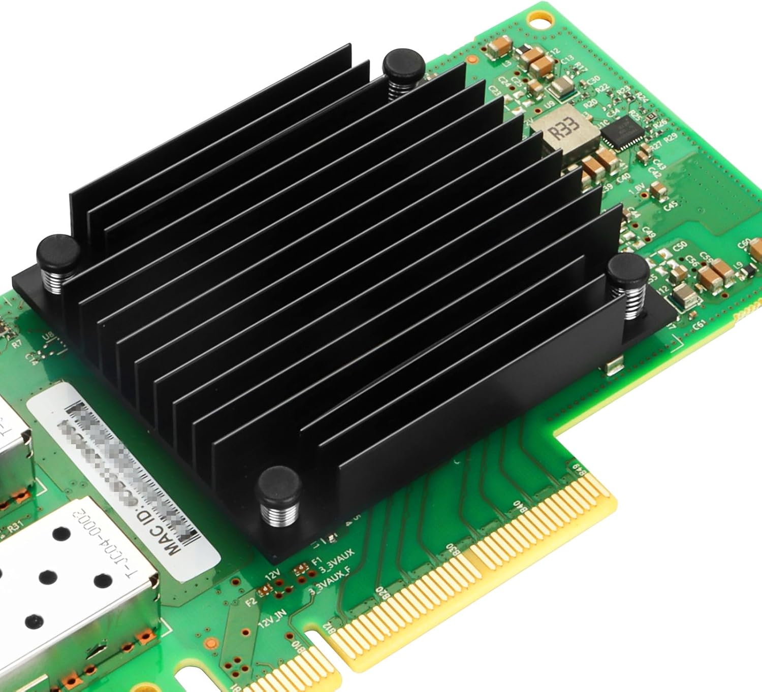 Vogzone 25GbE NIC Card for Mellanox MCX512A-ACAT, PCIe 3.0 x8 25Gb Ethernet NIC with Mellanox ConnectX-5 En Chipset, Dual SFP28 Network Card Support RDMA