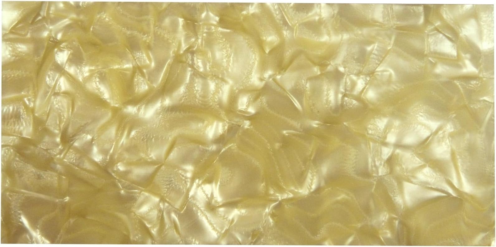 Incudo Yellow Pearloid Celluloid Sheet - 200x100x2mm (7.9x3.94x0.08")