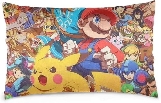 Amazon Zarker スーパーマリオ 枕カバー 家庭用枕カバー ピローケース 防ダニ 抗菌 防臭 75cm 50cm 枕カバー ピローケース オンライン通販 Amazon Zarker スーパーマリオ 枕カバー 家庭用枕カバー ピローケース 防ダニ 抗菌 防臭 75cm 50cm 枕カバー ピローケース オンライン通販