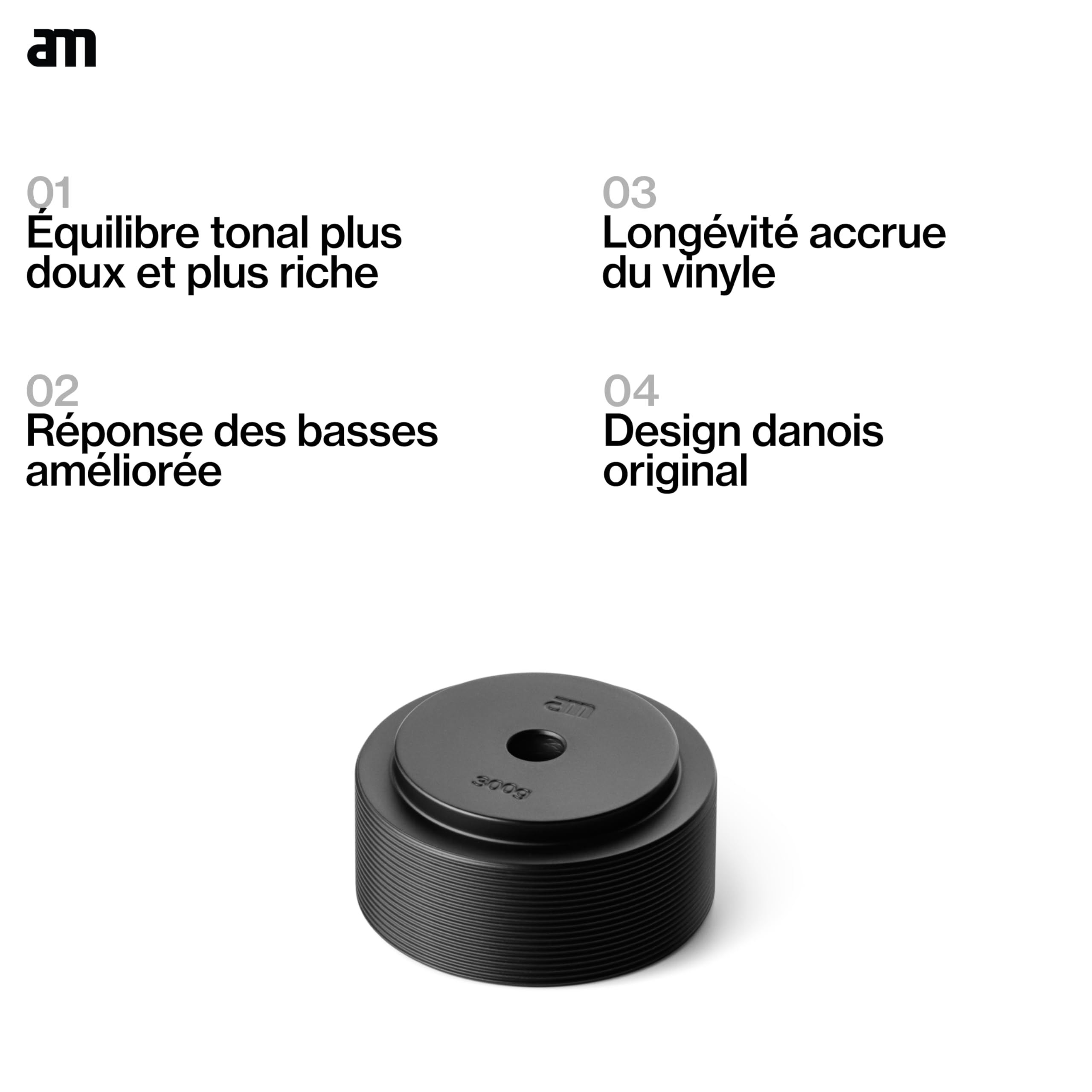 AM Clean Sound - Record Weight Palet Presseur