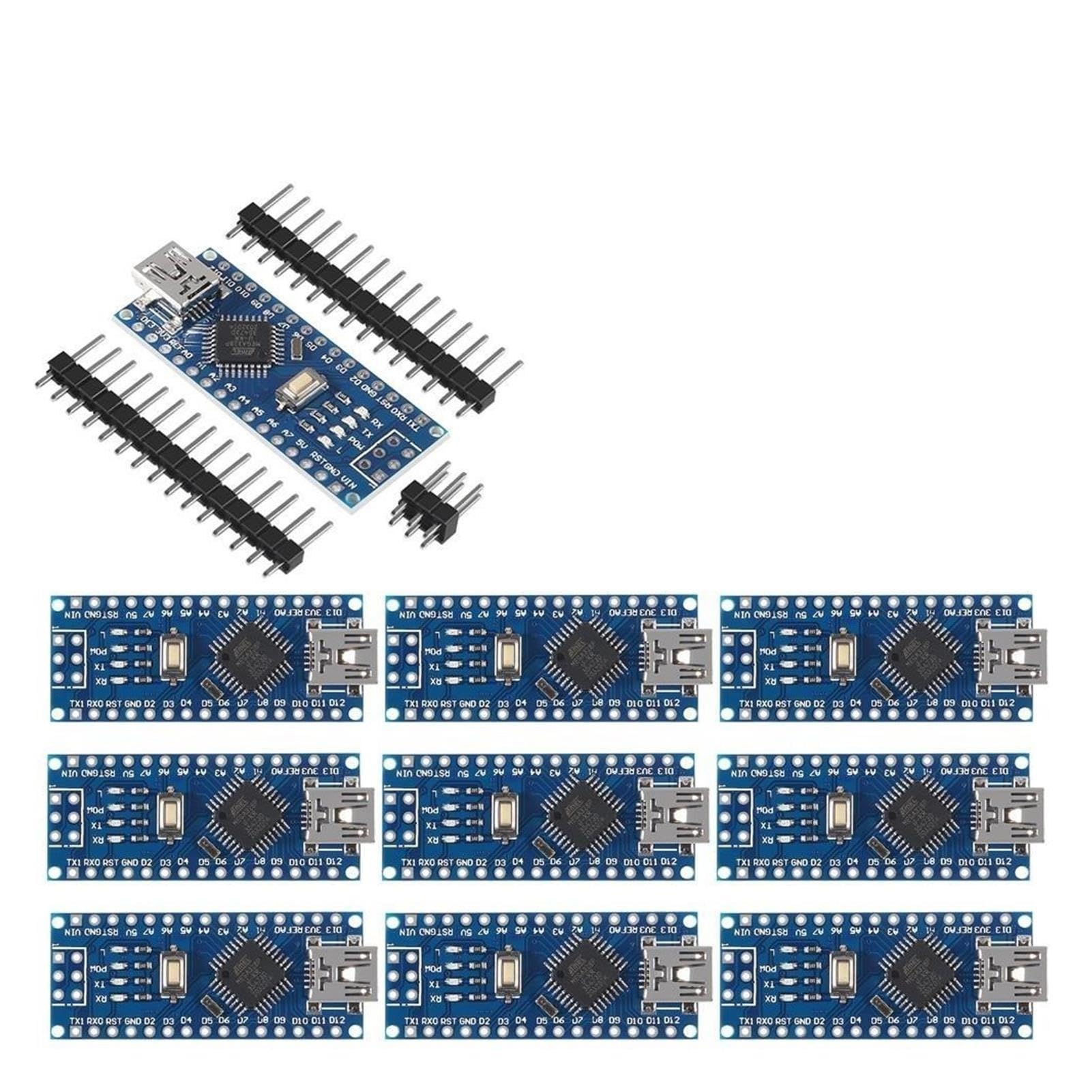 Nano 3.0 Mit dem Bootloader-kompatiblen Controller kompatibel for Arduino