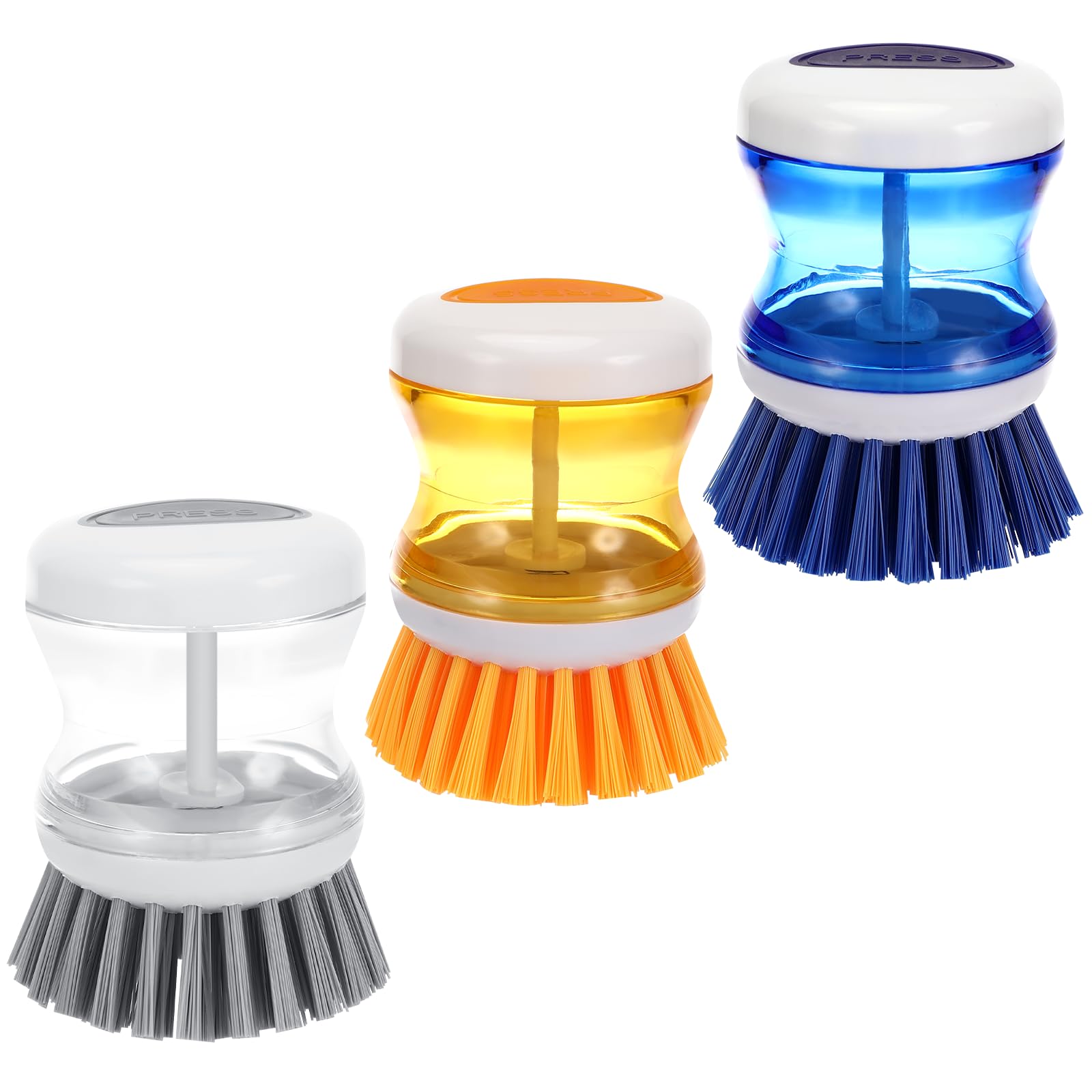 Spazzola Per Frutta E Verdura - In PE Per Alimenti, Antiscivolo, Setole Morbide, Pulizia Angoli - Foto 5