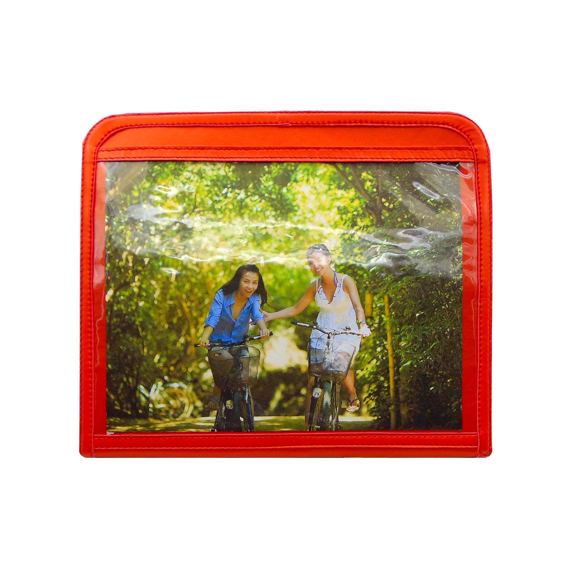 Carpeta organizador Literatura, Revistas, Tratados, Documentos - Transparente - Carpeta para Predicar (Rojo)