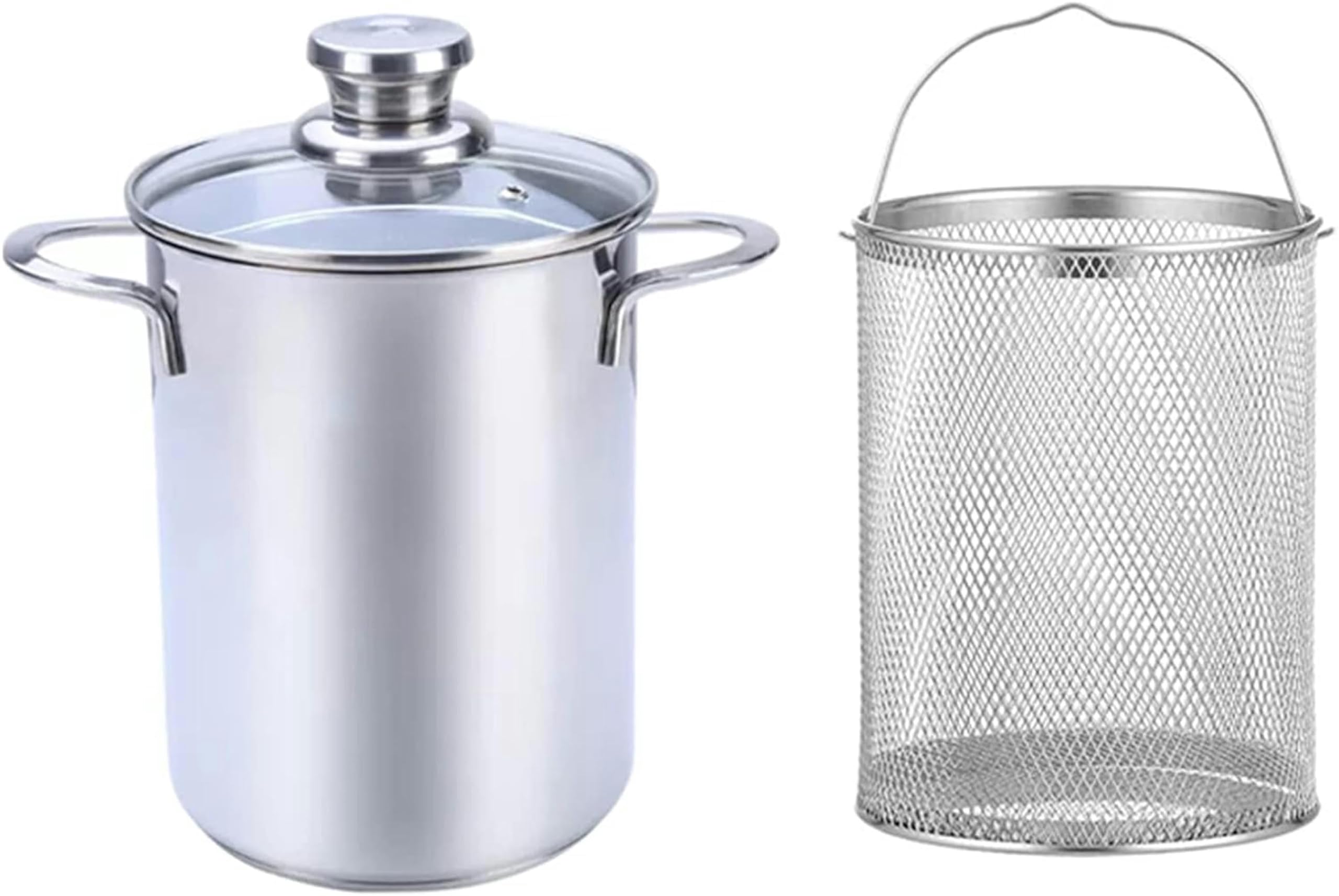 Fini les légumes écrasés avec le pot d'asperges 4.2 L vapeur en acier inoxydable