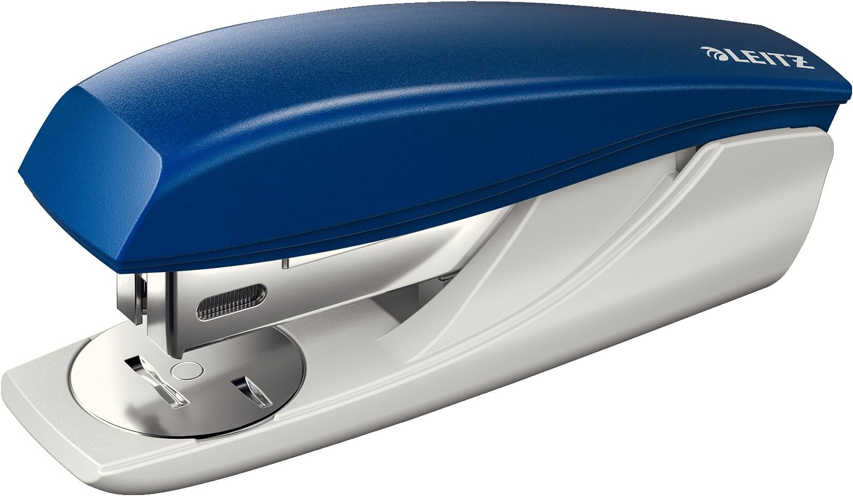 Leitz Stapler, 25 sheet capacity, Blue, Ergonomic metal body, Includes staples, NeXXt Range, 55010035