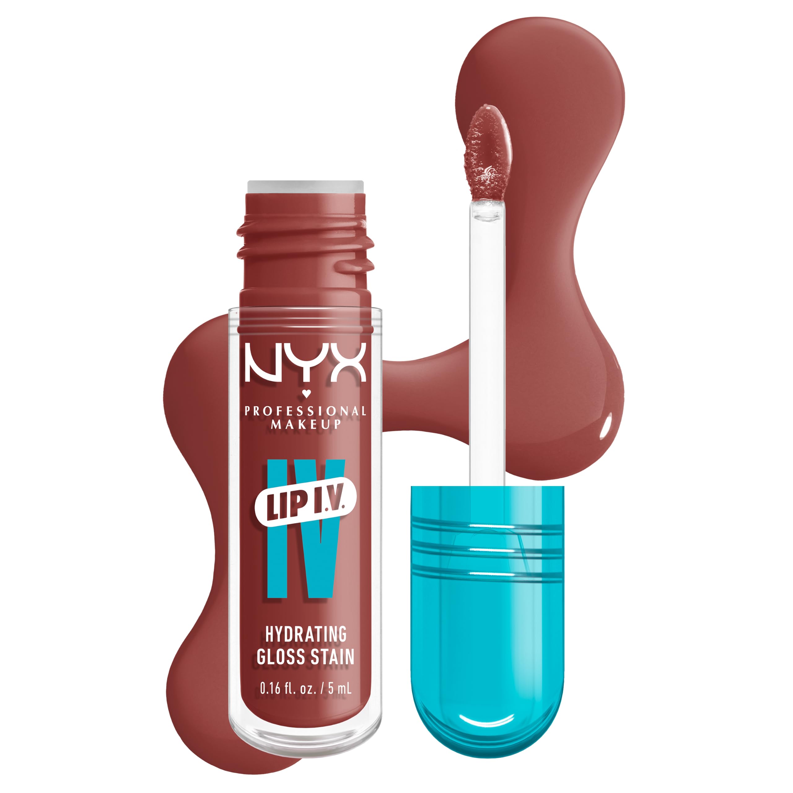 NYX Professional Makeup Lip Gloss Lip IV Lip Stain, Shade: Hydra-Honey