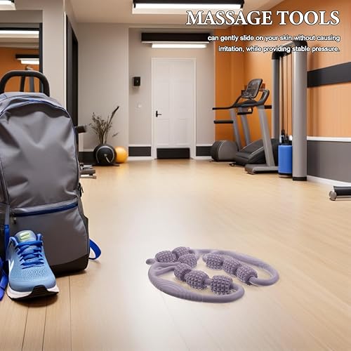 Miniatura 8 de Yardwe Leg Compression Massager with Round Roller for Muscles Foot and Calf Massage Roller Body Sculpting Massage Tool Muscle Women Use