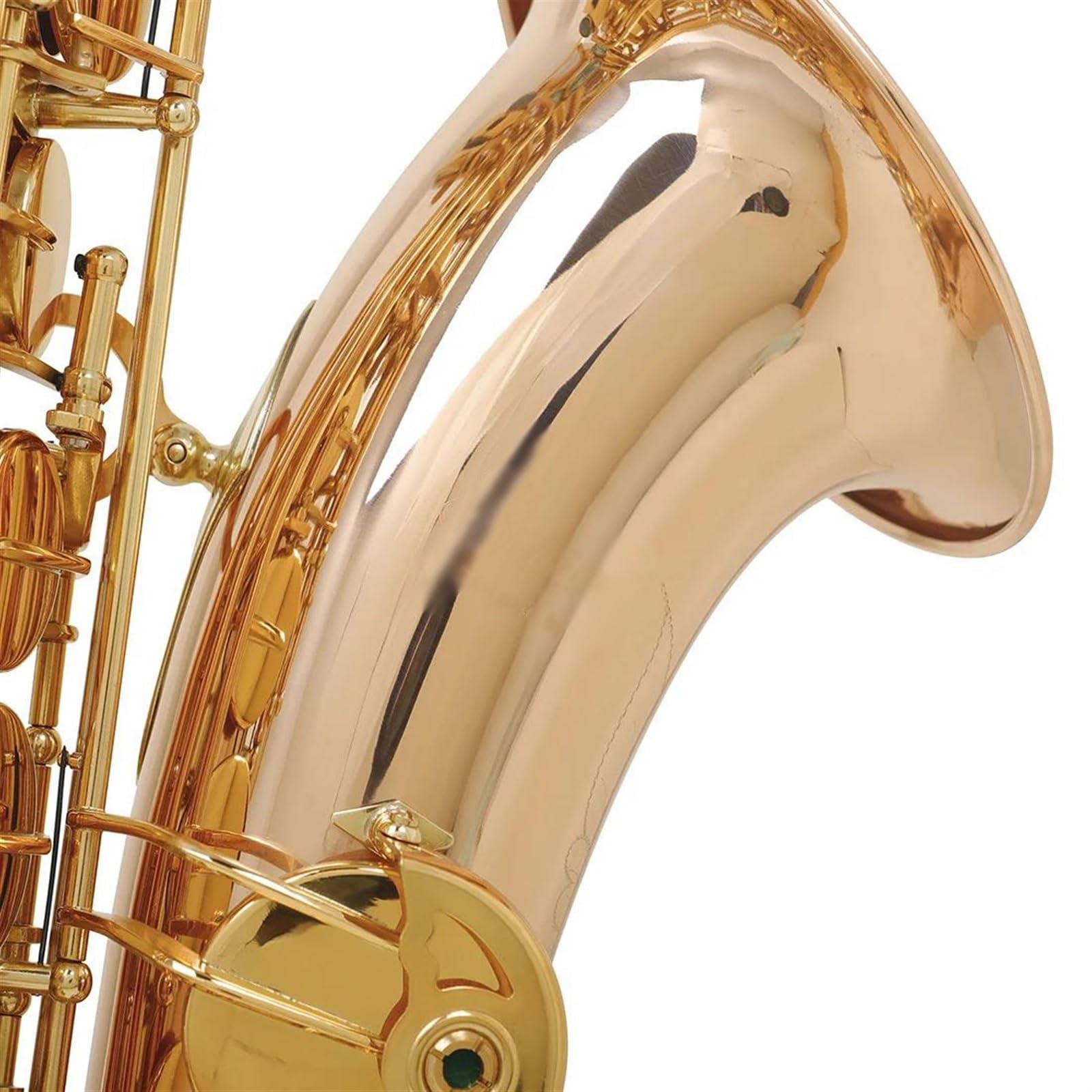 Saksofon Tenorowy Mosiądz B-płaski Tenorowy Saksofon Grawerowany Laserowo Instrument Dęty Drewniany Z Akcesoriami Do Walizki profesjonalny Saksofon