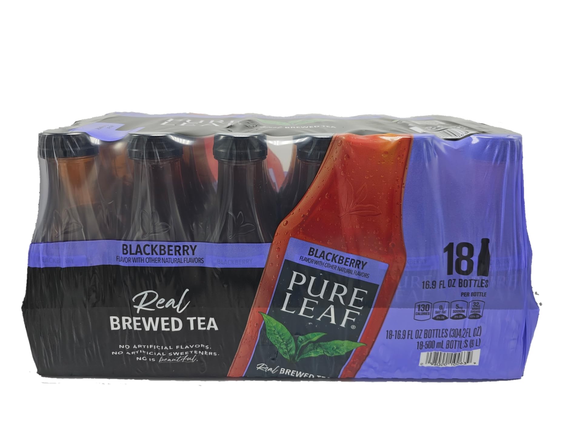 Pure LeafBlackberry Brewed Tea, 18 Pack of 16.9 fl oz Bottles