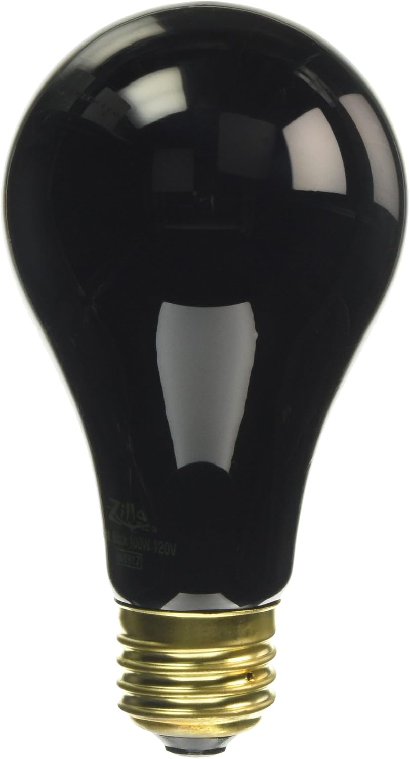 Zilla Night Black Incandescent Bulb 100 Watt (3 Pack)
